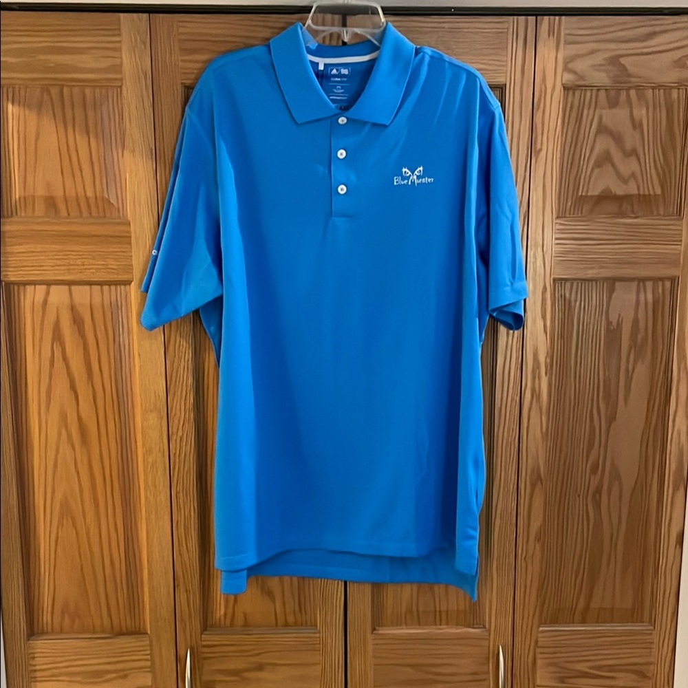 adidas Blue Polo Shirt
